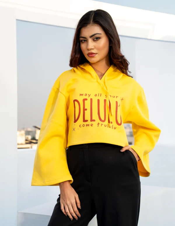 Relax Crop Hoodie